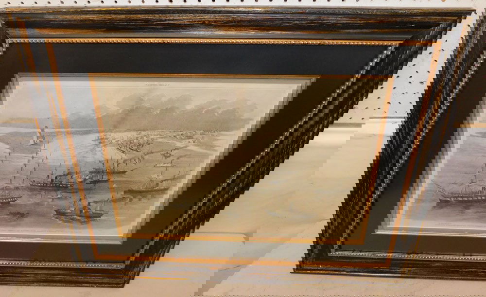 Framed Harpers Weekly (1 of 4)