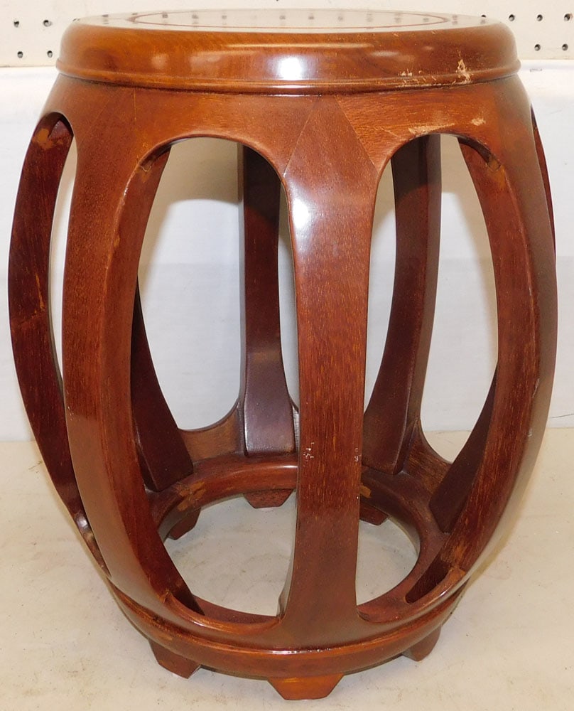 Oriental Rosewood Plant Stand (1 of 3)
