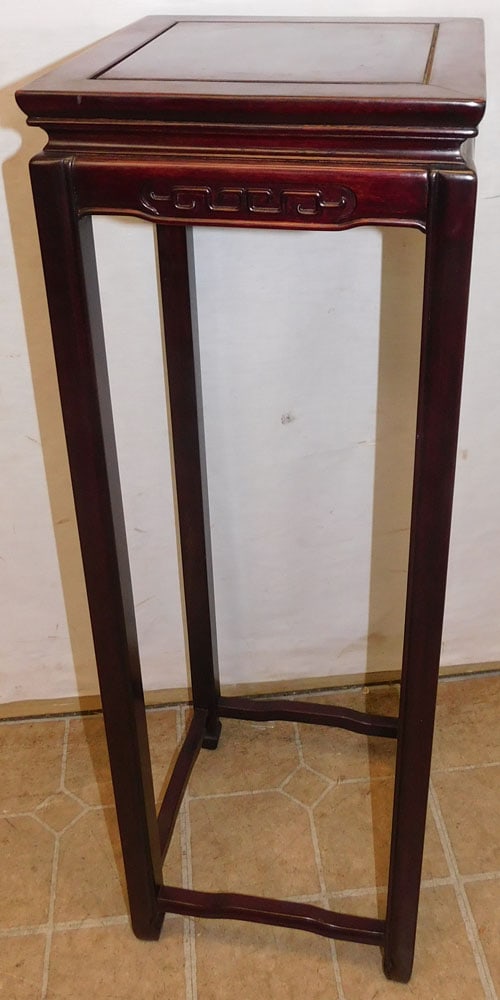 Oriental Rosewood Plant Stand (1 of 3)