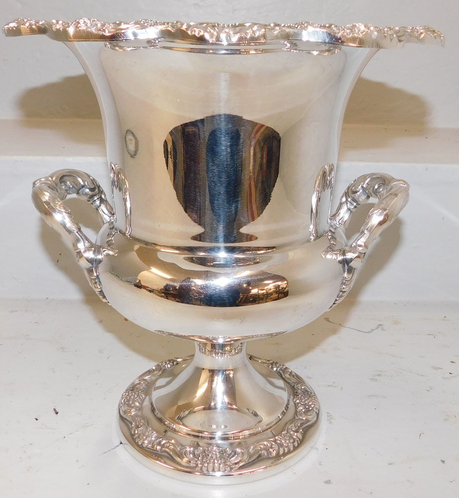Silverplated Champagne Bucket by Poole (1 of 5)