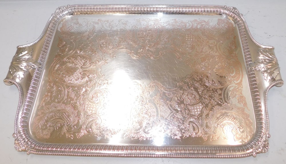 Sheffield Open Work Serving Tray (1 of 7)