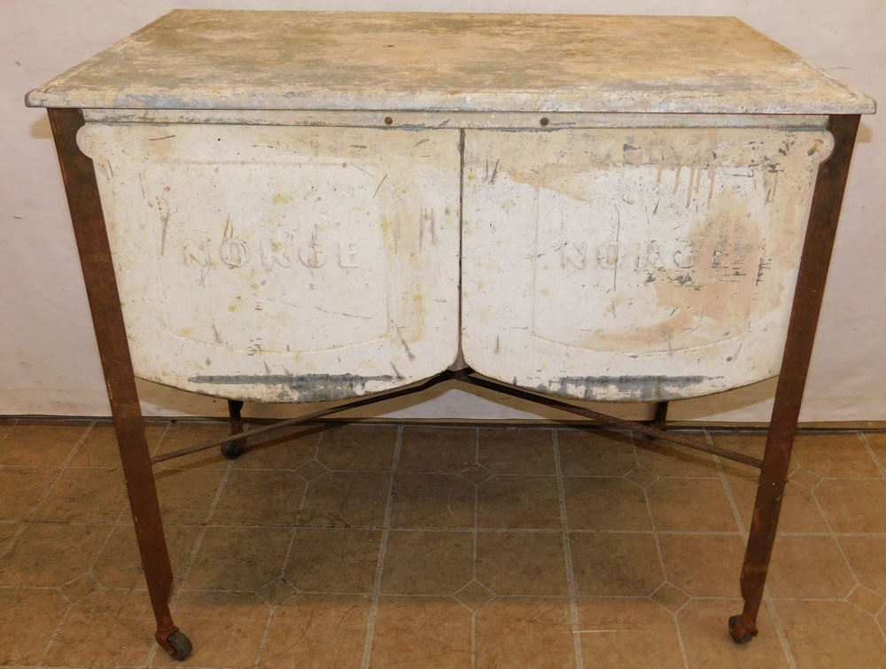 Antique Galvanized Double Sink by Ideal (1 of 12)