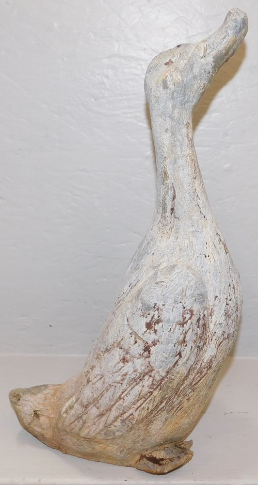English Lead Duck Yard Statue (1 of 6)