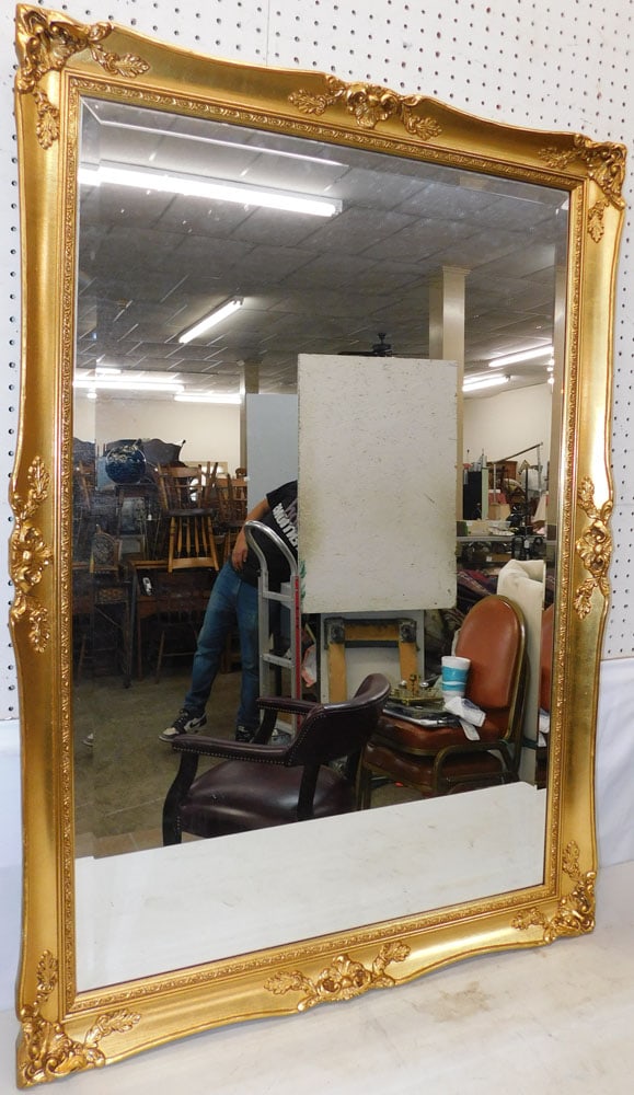 Gilded Frame Bevel Edge Mirror (1 of 4)