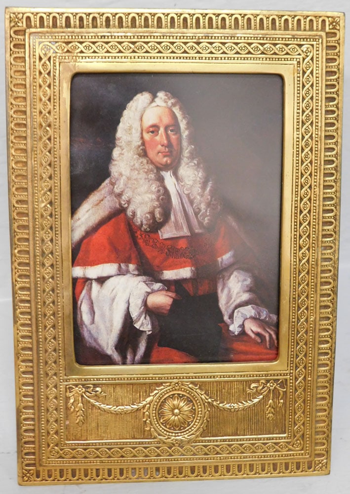 Gilded Bronze Picture Frame Marked Tiffany Studios (1 of 3)