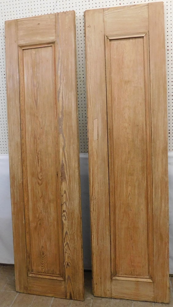 Pair of Antique Scrub Pine Doors (1 of 6)