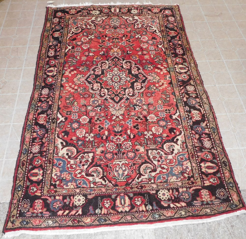 Handmade Oriental Rug - 4'10" X 7'7" (1 of 4)