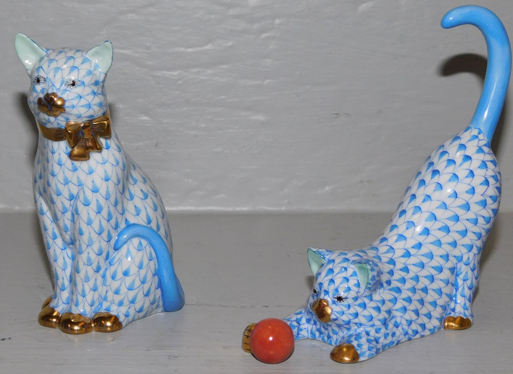 2 Herend Porcelain Figurines (1 of 5)