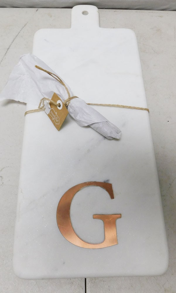 Marble & Copper Inlay Cutting Board (1 of 3)