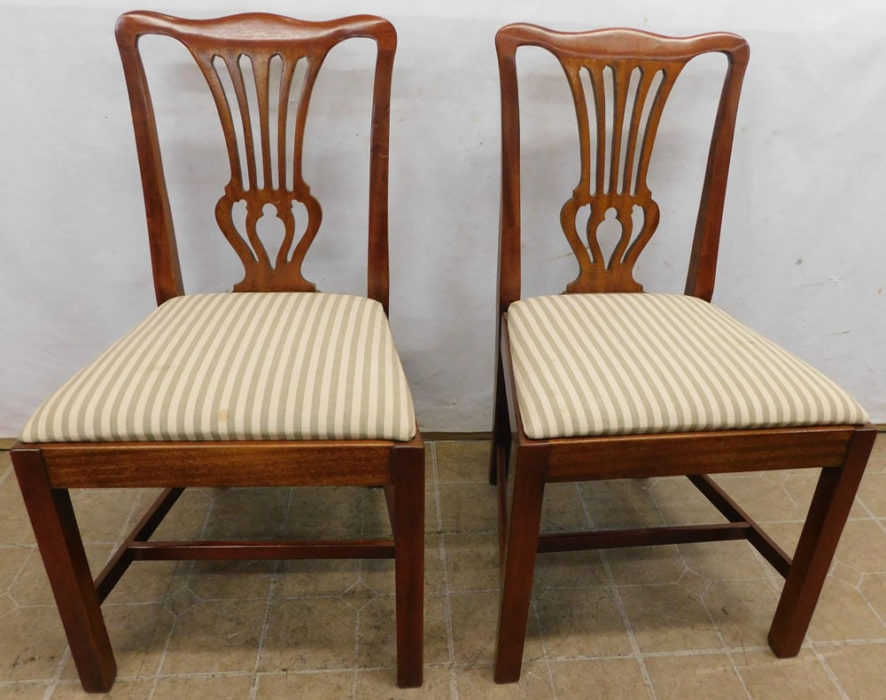 pair mahogany side chairs (1 of 3)