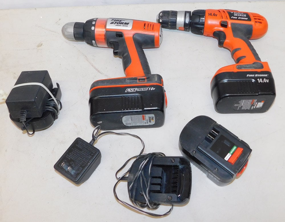 2 Black & Decker Cordless Drills (1 of 3)