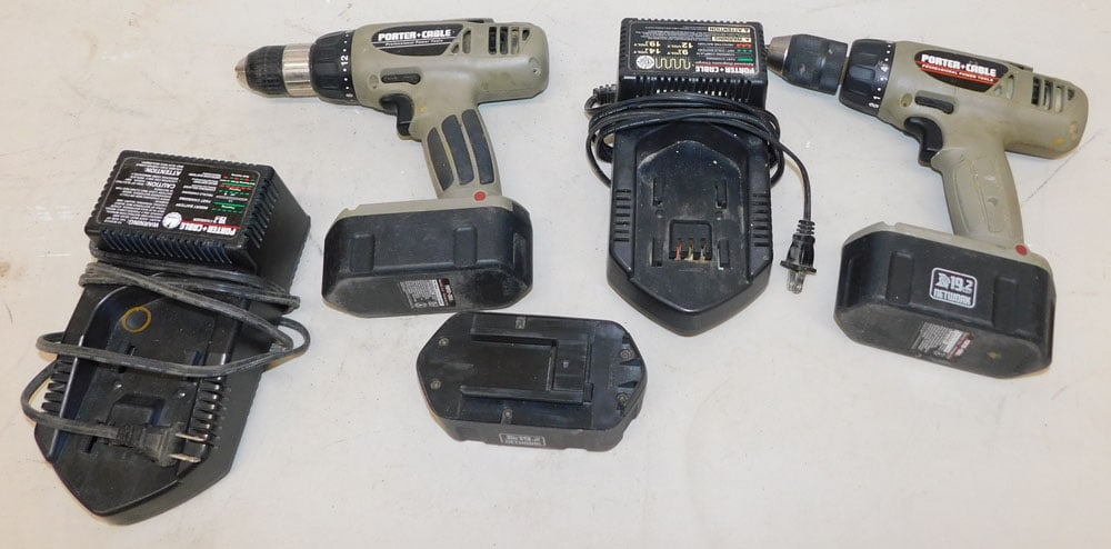 2 Porter Cable Cordless Drills (1 of 3)