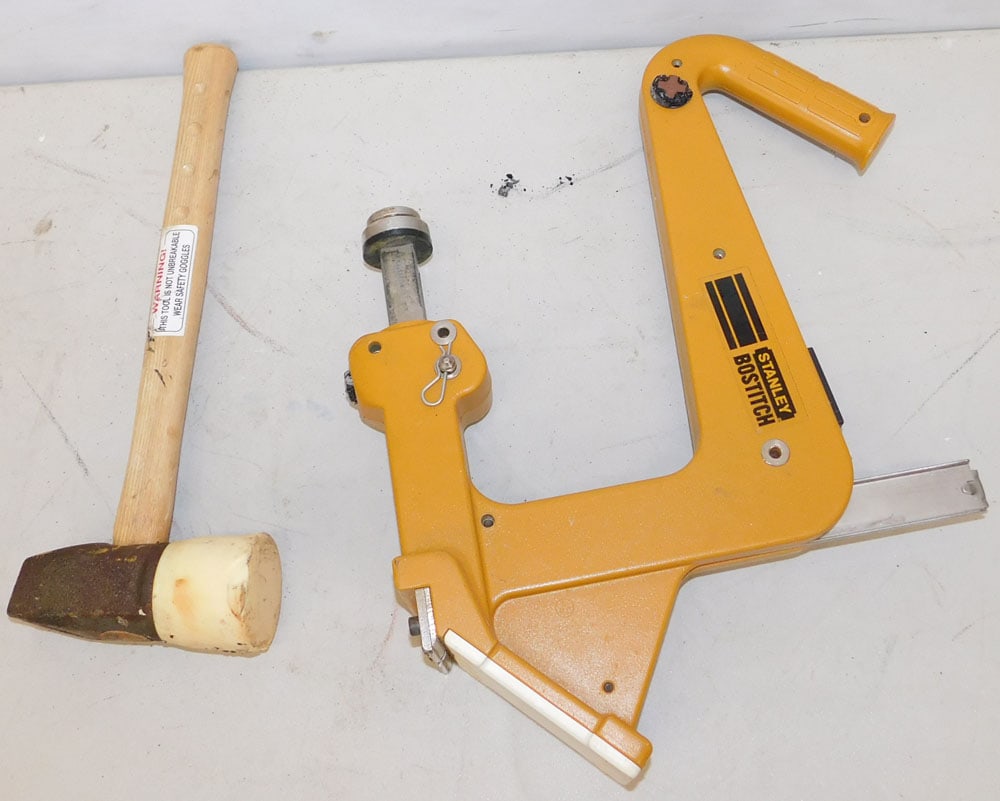 Stanley Bostitch Flooring Nailer & Hand Mallet Auction