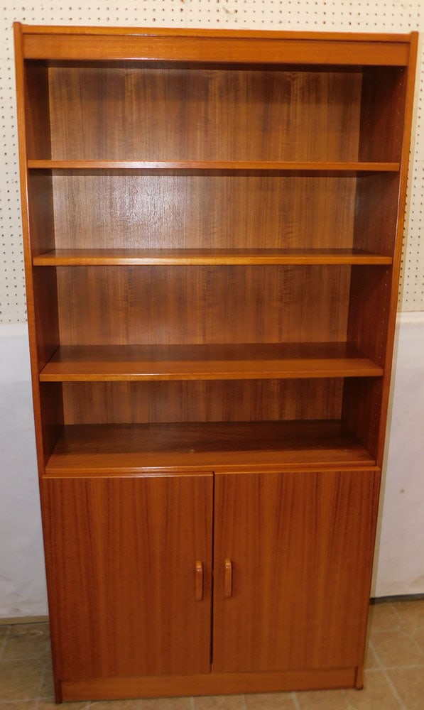 Mid Century Modern Danish Teak Wood Bookshelf (1 of 7)