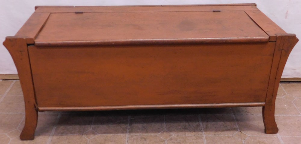 Antique Oak Box (1 of 3)