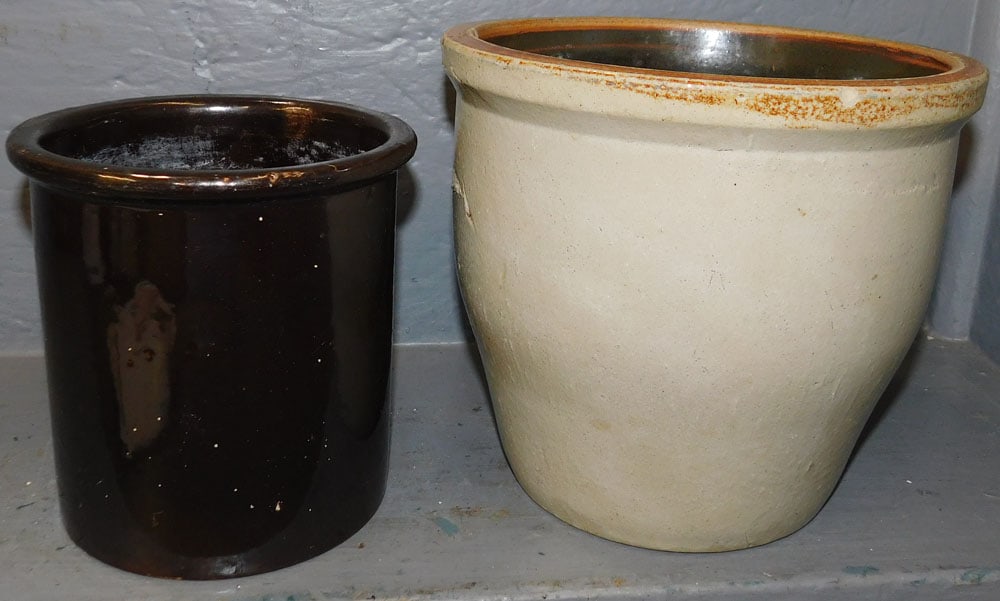2 Ironstone Crocks (1 of 4)