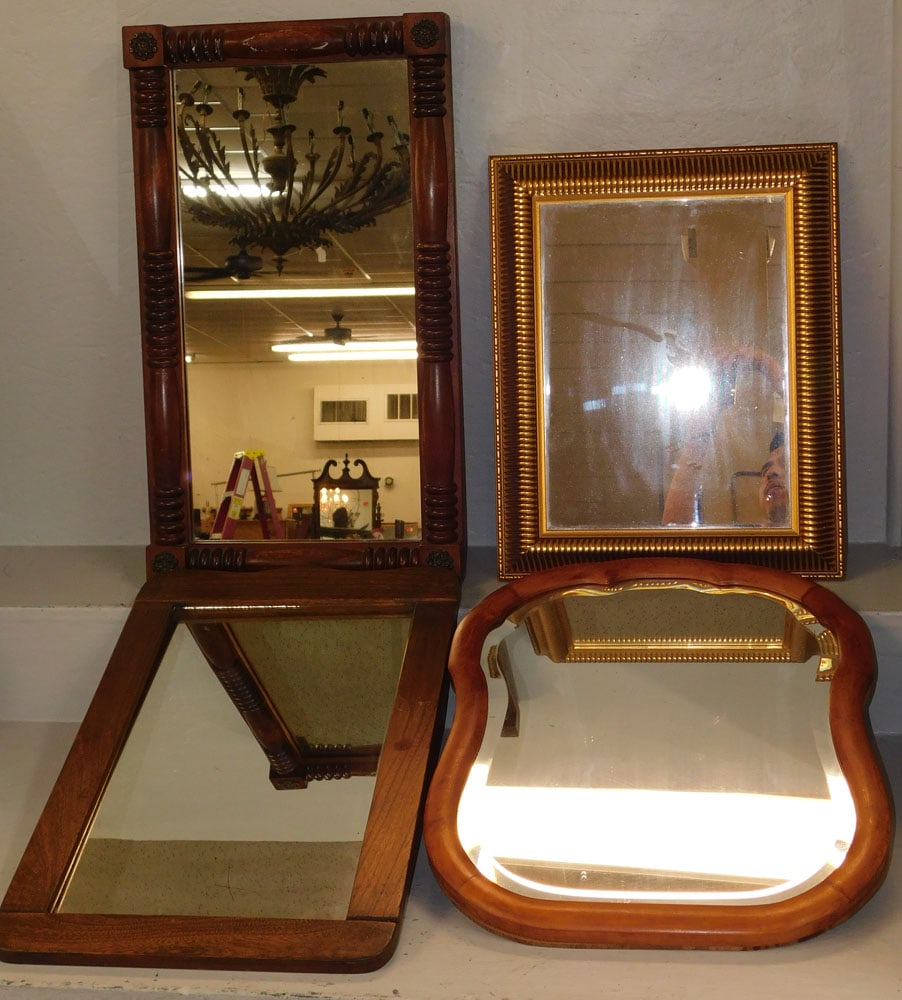 4 Framed Mirrors (1 of 4)