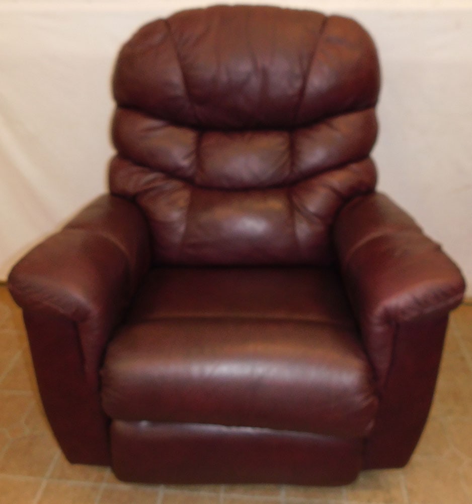 Leather Upholstered Recliner (1 of 5)