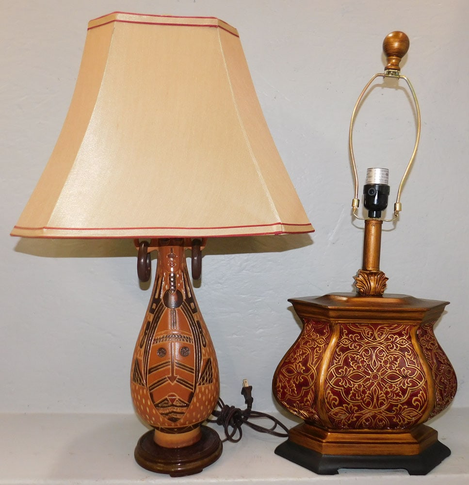 Two Decorative  Lamps (1 of 4)