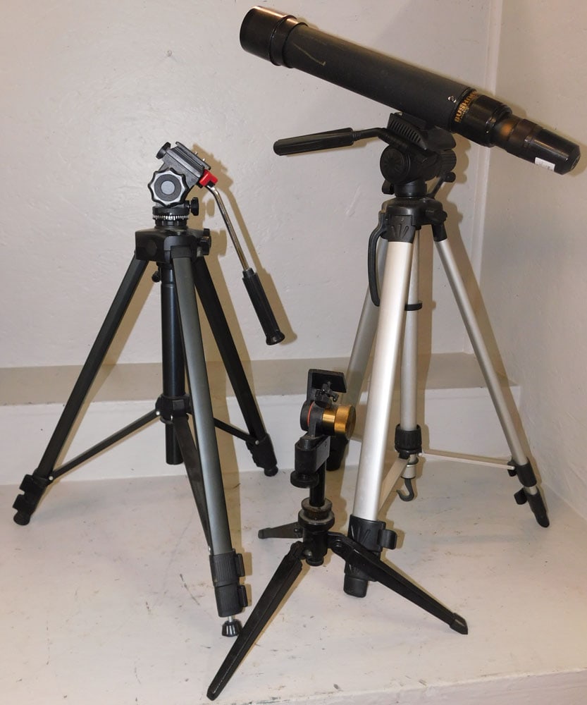 Two Tripods & Telescope by Bushnell (1 of 4)