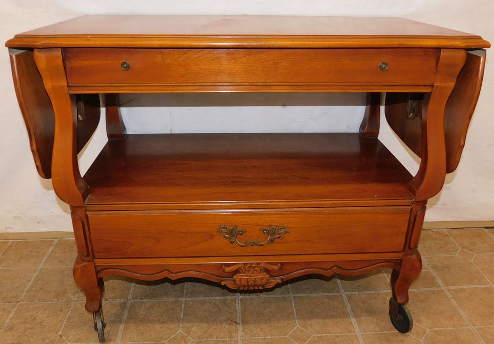 Cherry Drop-Side Server by J. B. Vansciver & Co. (1 of 7)