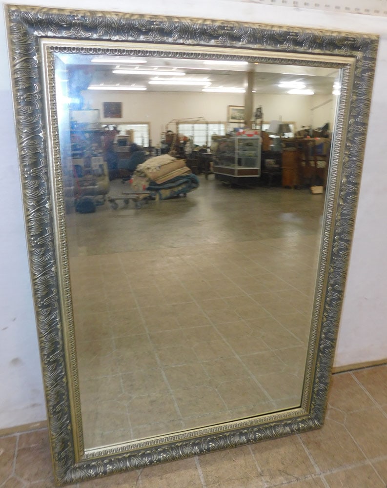 Silver Gilded Frame Mirror (1 of 4)