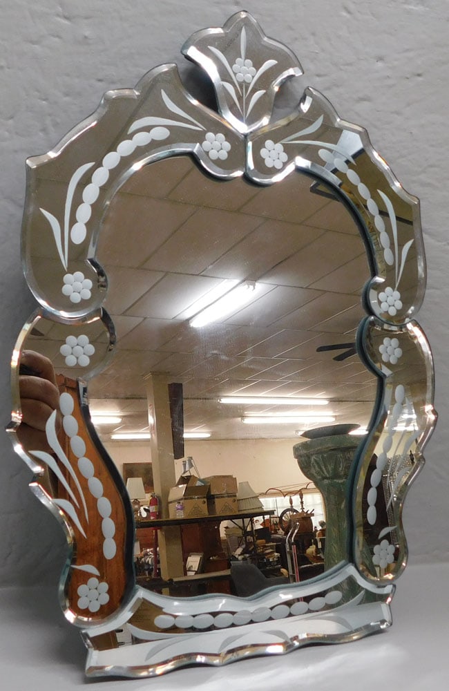 Small Venetian Style Mirror (1 of 3)