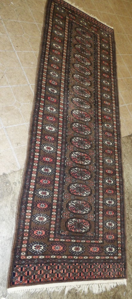 2' 9" x 8' 5" handmade oriental runner (1 of 4)