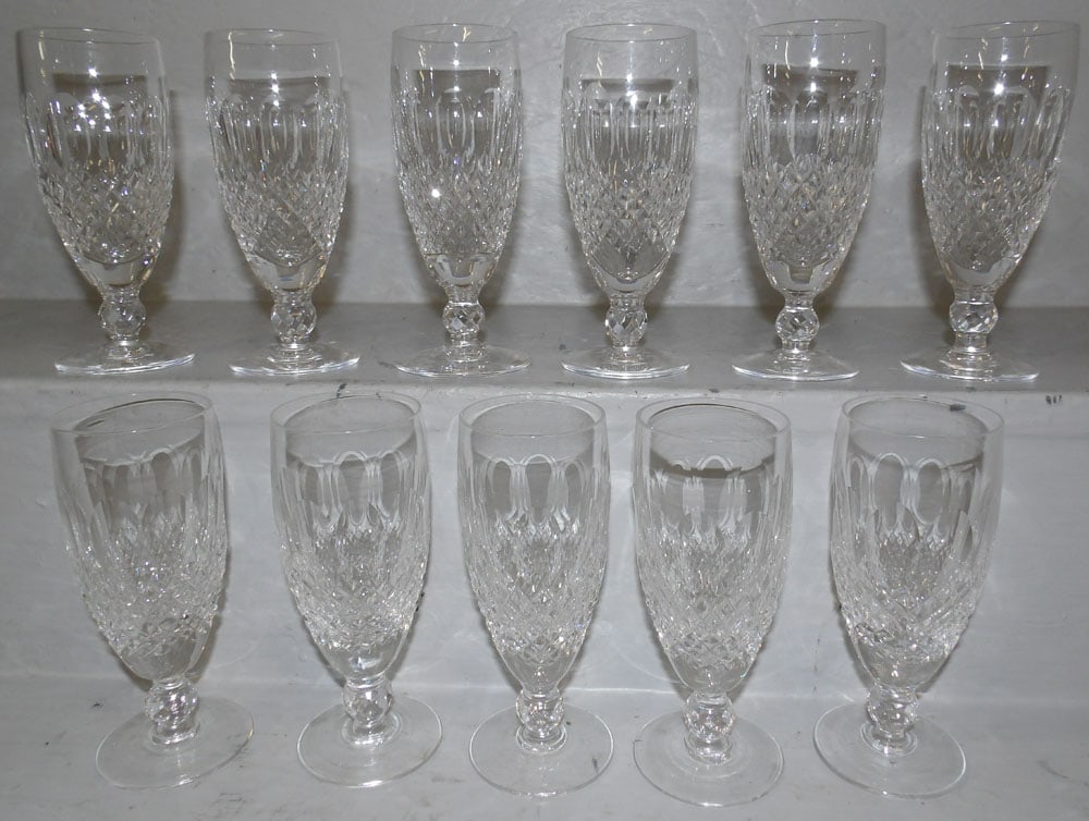 11 pieces of waterford stemware Colleen (1 of 3)