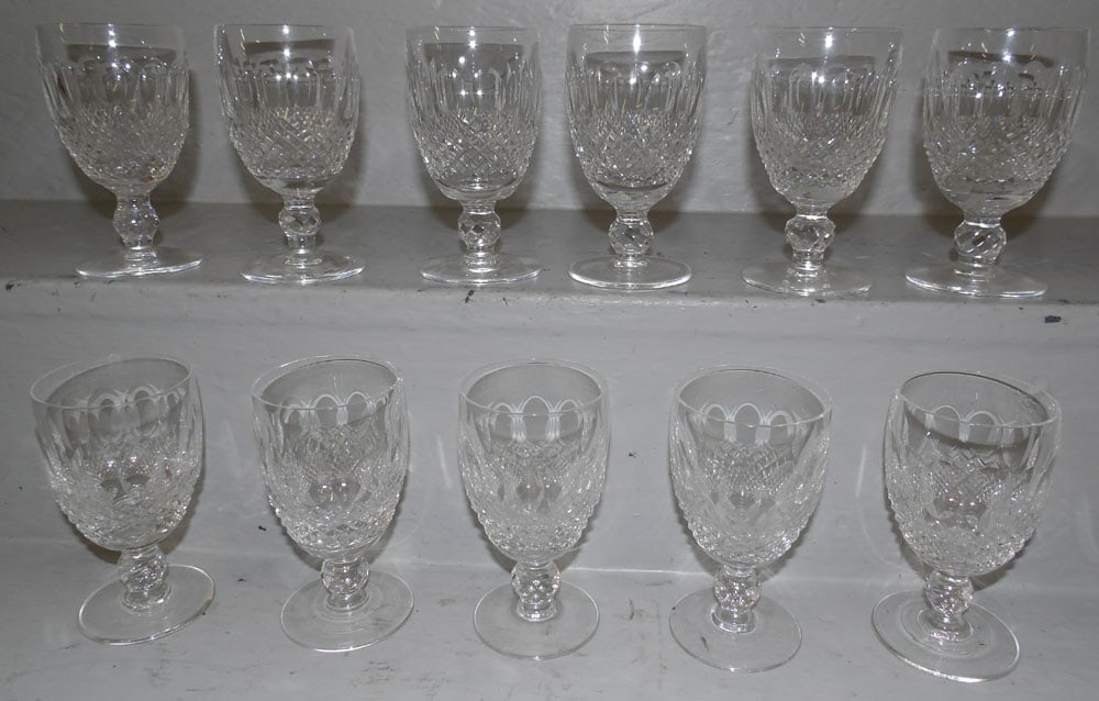 12 pieces of waterford stemware colleen (1 of 3)