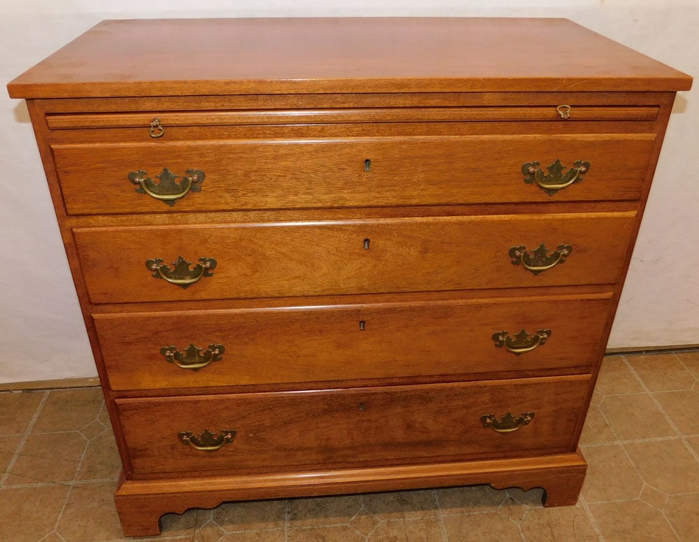 4 drawer bedside chest with pull out slide by Suters (1 of 8)