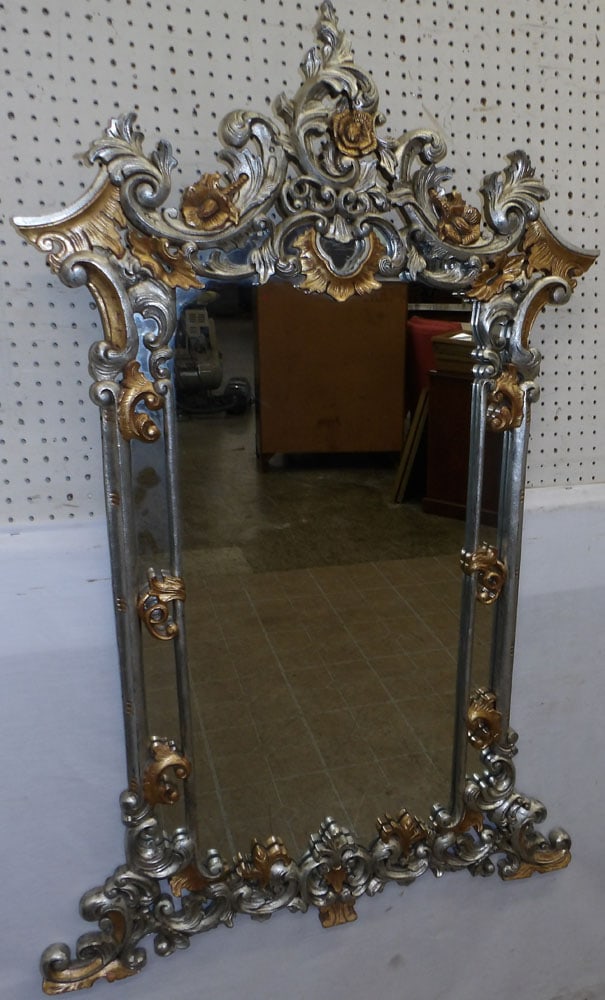ornate Venetian gilded frame mirror (1 of 5)