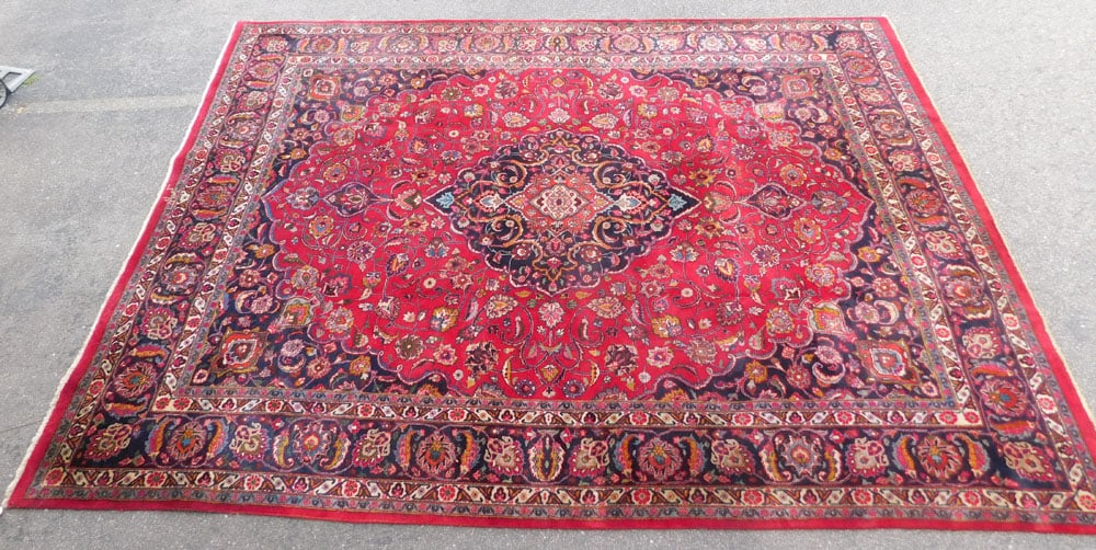 9' 4" x 12' 7" handmade oriental rug (1 of 6)