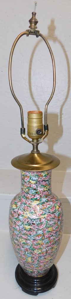 Oriental Porcelain Lamp (1 of 3)