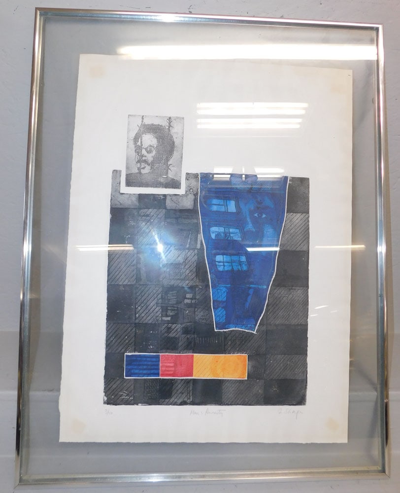 Framed Modern Print Pencil Signed (1 of 6)