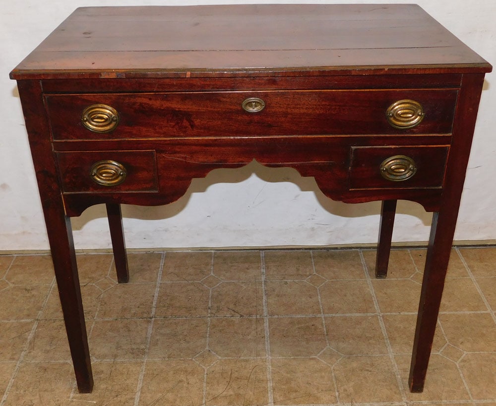 19th Century Mahogany Work Stand (1 of 6)