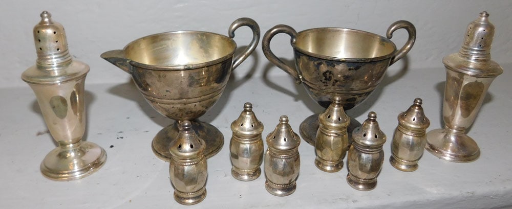 Lot of Sterling Weighted Items (1 of 3)