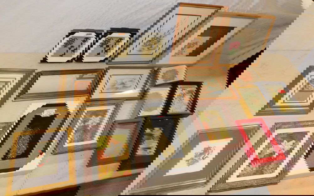 Lot of Framed Prints & Framed Mirrors (1 of 4)