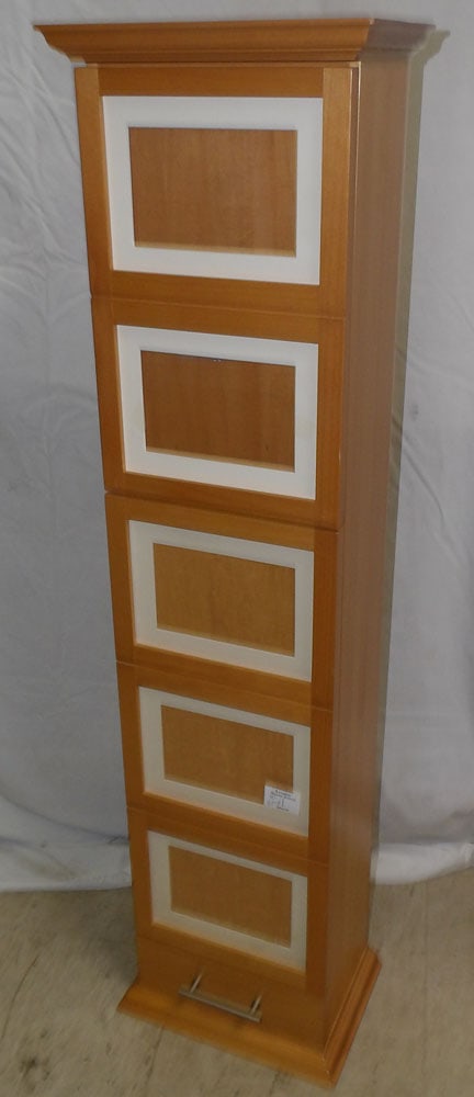 maple 2 door cabinet (1 of 2)