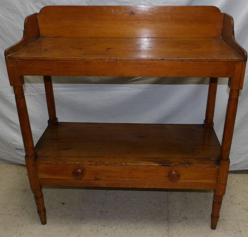 Antique Pine Washstand (1 of 2)