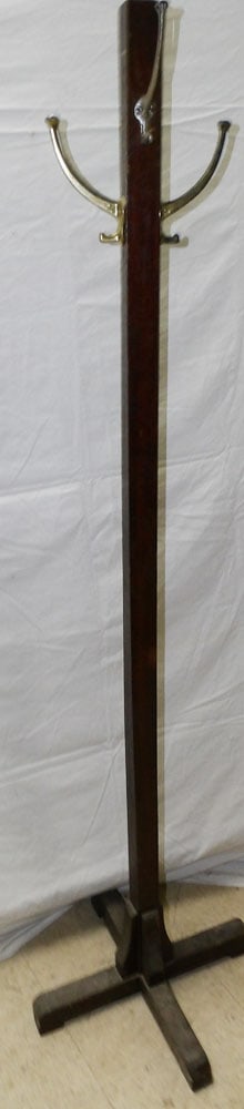 Antique Oak Hat Stand (1 of 4)