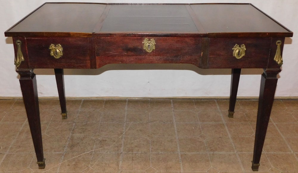 Antique Cherry Dressing Table with Bronze Mounts (1 of 5)