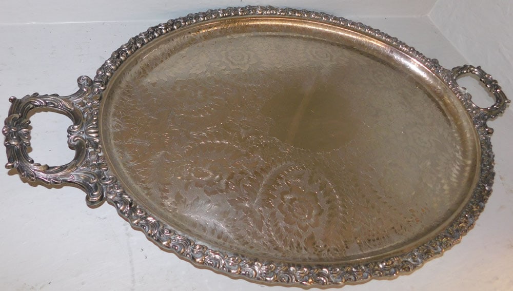 Large Sheffield Serving Tray (1 of 5)