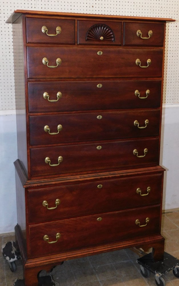 Cherry 3/6 Drawer Tall Chest by Statton (1 of 5)