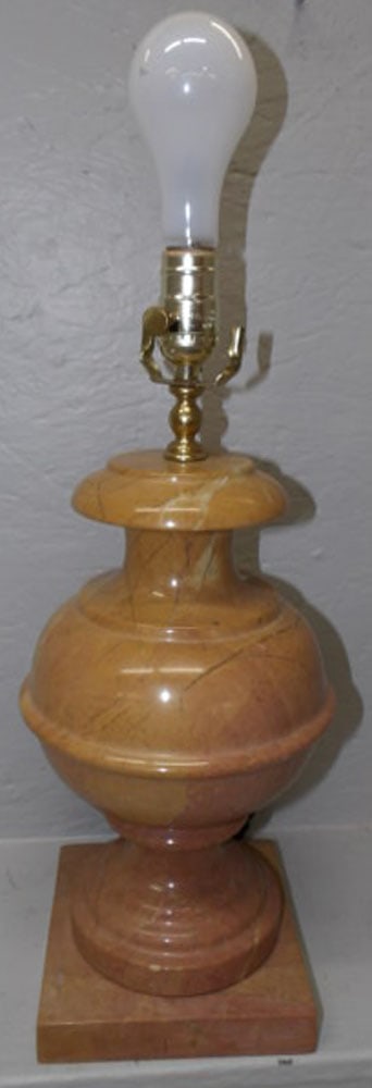 Marble Urn Form Lamp (1 of 2)