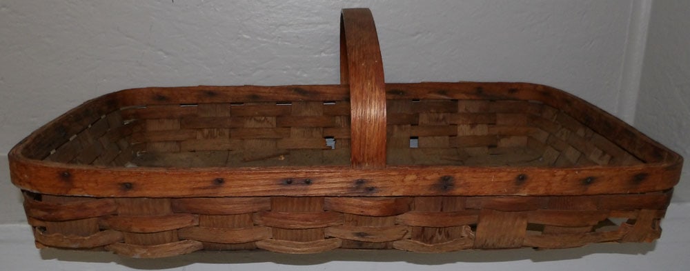 Antique Split Oak Basket (1 of 2)