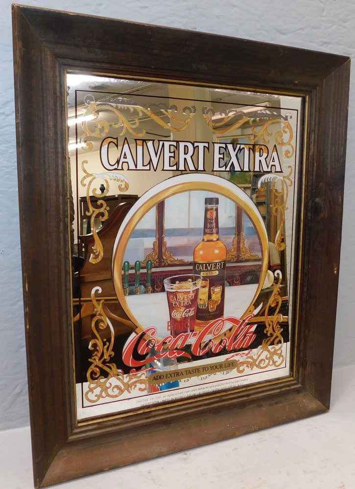 Coca Cola Mirror Advertisement (1 of 2)