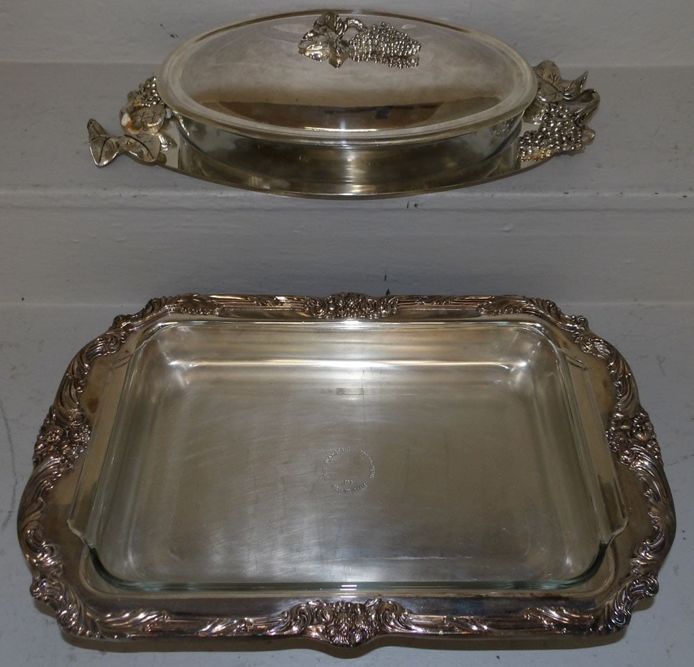 Two Silverplated Casseroles (1 of 4)
