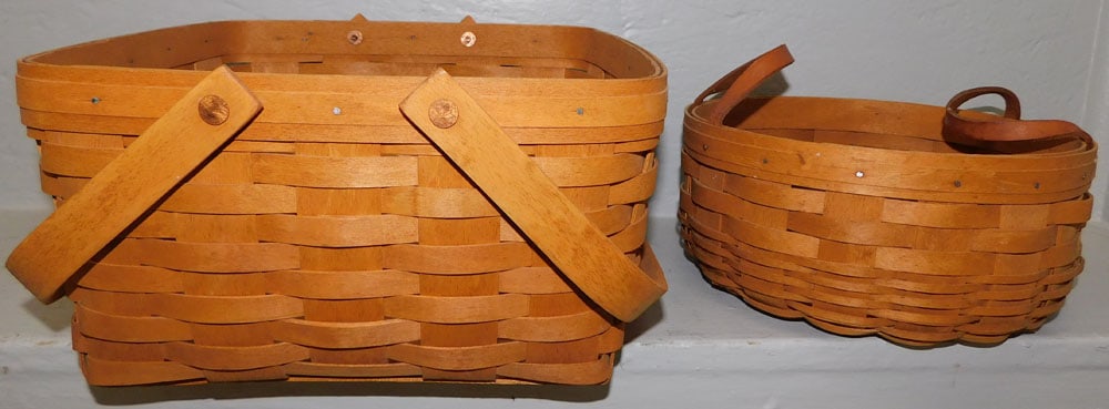 2 Longaberger Baskets (1 of 3)