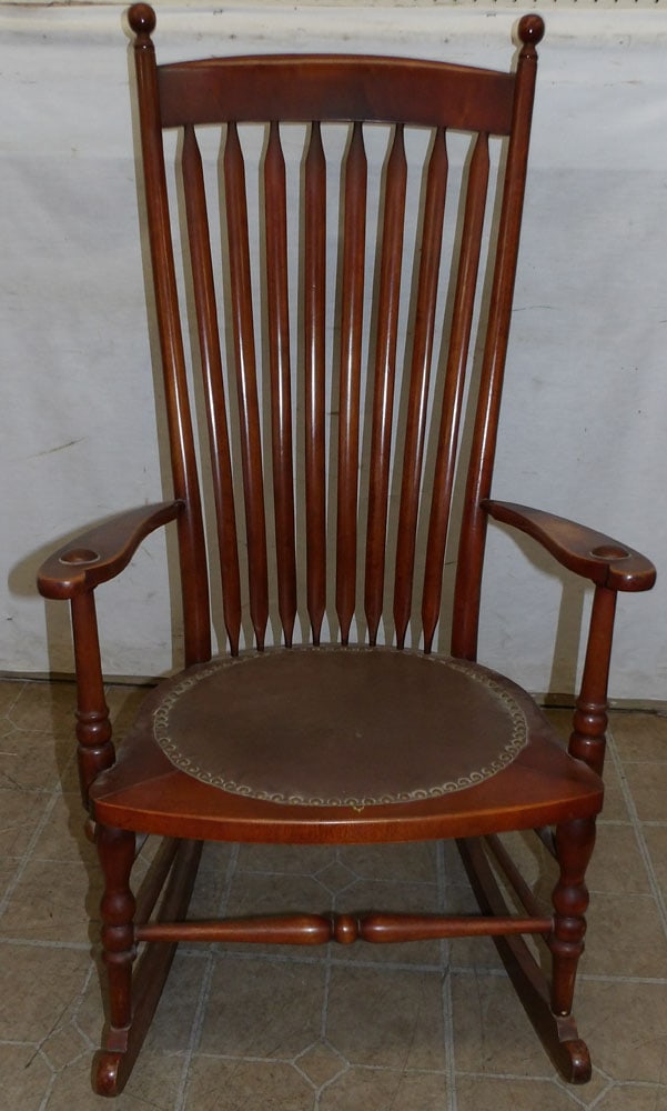 antique cherry rocker (1 of 4)